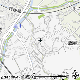 山口県周南市栗屋562-10周辺の地図