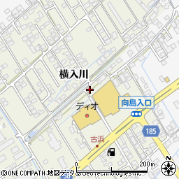 山口県防府市浜方横入川20-2周辺の地図