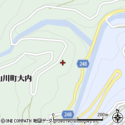 徳島県吉野川市山川町大内20周辺の地図