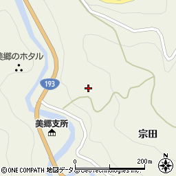 徳島県吉野川市美郷宗田336周辺の地図