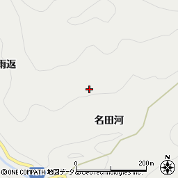 徳島県名西郡神山町阿野名田河3周辺の地図