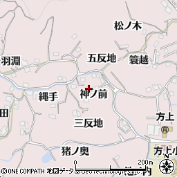 徳島県徳島市北山町神ノ前周辺の地図
