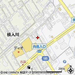 山口県防府市浜方横入川23-1周辺の地図
