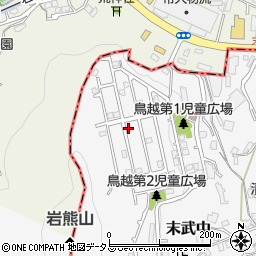 山口県下松市末武中朝日台周辺の地図