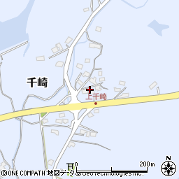 山口県山陽小野田市千崎109周辺の地図