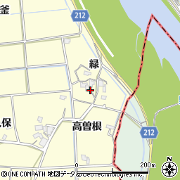 徳島県徳島市大松町緑1周辺の地図