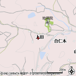 徳島県徳島市北山町上田25周辺の地図