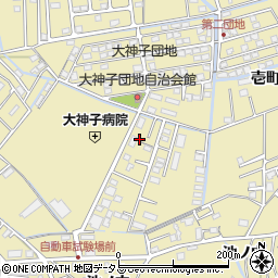 徳島県徳島市大原町（余慶）周辺の地図