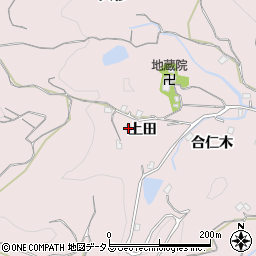 徳島県徳島市北山町上田27周辺の地図