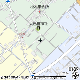 愛媛県今治市松木90周辺の地図