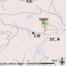 徳島県徳島市北山町上田28周辺の地図