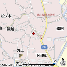 徳島県徳島市北山町銭亀坂61周辺の地図