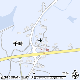 山口県山陽小野田市千崎82周辺の地図