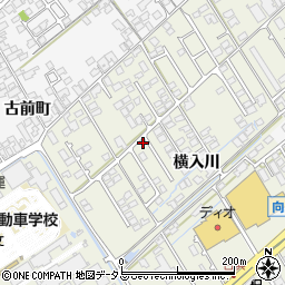 山口県防府市浜方横入川42-52周辺の地図
