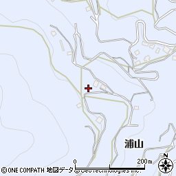 徳島県美馬郡つるぎ町貞光浦山102周辺の地図
