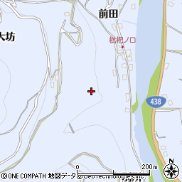 徳島県美馬郡つるぎ町貞光前田周辺の地図