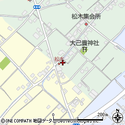 愛媛県今治市松木97周辺の地図