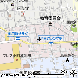 西岡洋服店周辺の地図