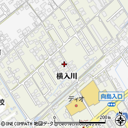 山口県防府市浜方横入川42-1周辺の地図