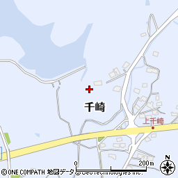 山口県山陽小野田市千崎212周辺の地図