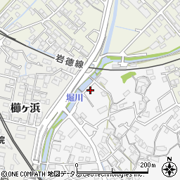 山口県周南市栗屋543-12周辺の地図