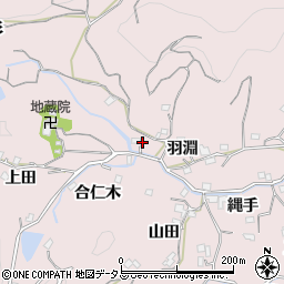 徳島県徳島市北山町（北ノ谷）周辺の地図