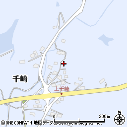 山口県山陽小野田市千崎72周辺の地図