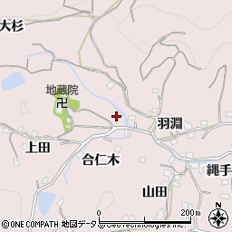 徳島県徳島市北山町上屋敷周辺の地図