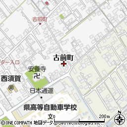 山口県防府市新田古前町1273-2周辺の地図