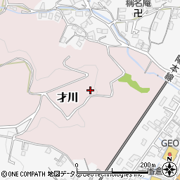 〒752-0921 山口県下関市才川の地図