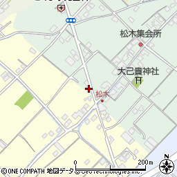 愛媛県今治市松木163周辺の地図