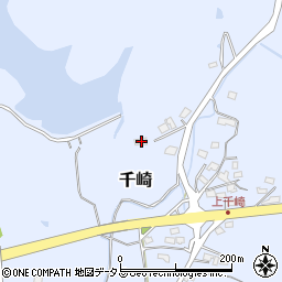 山口県山陽小野田市千崎208周辺の地図