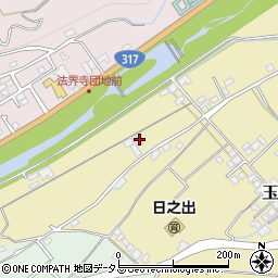 愛媛県今治市玉川町小鴨部195周辺の地図