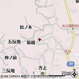 徳島県徳島市北山町銭亀坂76周辺の地図