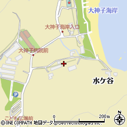 徳島県徳島市大原町大神子50周辺の地図