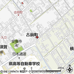 山口県防府市新田古前町1332周辺の地図
