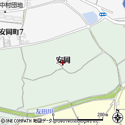 山口県下関市安岡周辺の地図