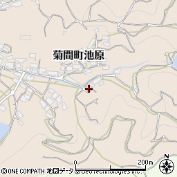 愛媛県今治市菊間町池原536周辺の地図