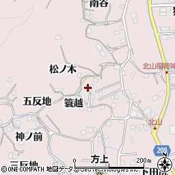 徳島県徳島市北山町銭亀坂77周辺の地図