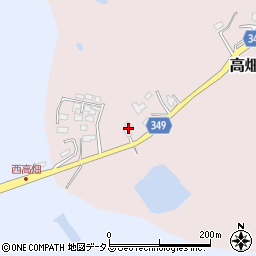 山口県山陽小野田市高畑212周辺の地図