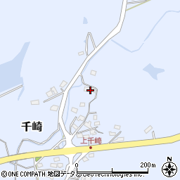 山口県山陽小野田市千崎67周辺の地図