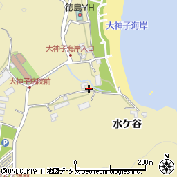 徳島県徳島市大原町大神子48周辺の地図