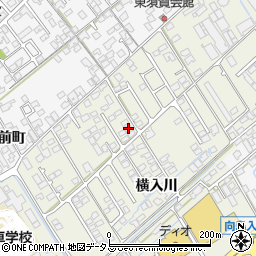 山口県防府市浜方横入川41-43周辺の地図