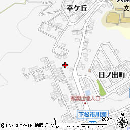 山口県下松市河内634-58周辺の地図