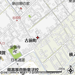 山口県防府市新田古前町1330周辺の地図