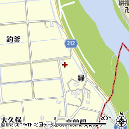 徳島県徳島市大松町緑39周辺の地図