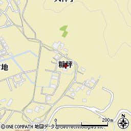 徳島県徳島市大原町糠坪周辺の地図