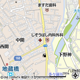 ファミリーマート西須賀店周辺の地図