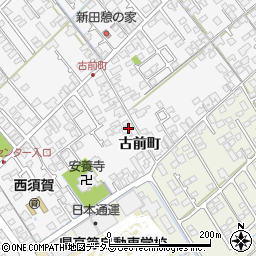 山口県防府市新田古前町1286周辺の地図