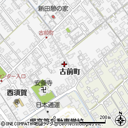 山口県防府市新田古前町1286周辺の地図